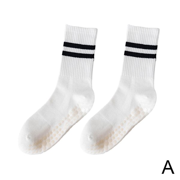 Halkfria Snabbtorkande Strumpor Professionella Halkfria Yogastrumpor Hög Elasticitet Damhoppningsstrumpor grey 35-43EU
