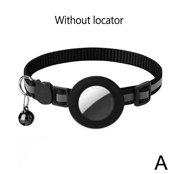 Säkerhetskoppel Kattunge Halsband Snabbkoppling Reflex US Vis HOT Bell L2S2 black 1pcs