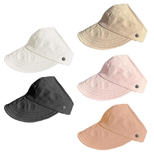 Bredbrättad Solskydd Tom Mjuk Hatt UV-skydd Hatt N E Sun G1V7 D1E5 P5U9 khaki one size