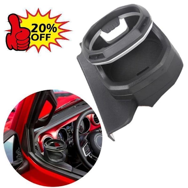 Multi.Funktion Bilfönster ABS Mugghållare För 2018-2025 Dörr- 4 JL K5Q0 D1Q6 Black Left