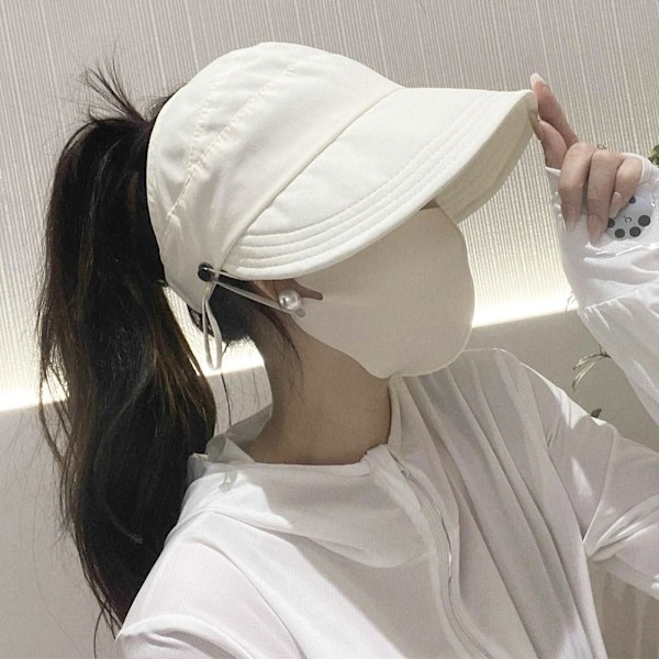 Bredbrättad Solskydd Tom Mjuk Hatt UV-skydd Hatt N E Sun G1V7 D1E5 P5U9 beige one size