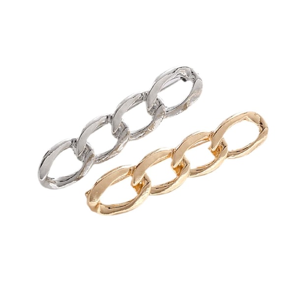 Knapp Midjeband Förlängt Midjeklämma Brosch Halsringningstillbehör✨b O6K9 E5Z4 sliver one-size