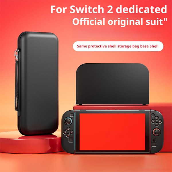 För Switch 2 Skyddsfodral Enkel Set Spelkonsol Skyddsfodral N2M3 Pink 1pcs