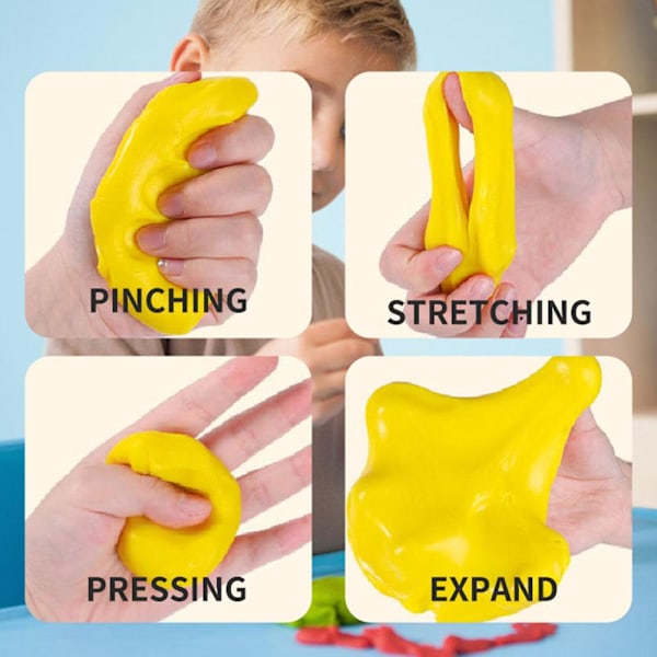 Terapi Putty 50g Fysio Fingerövning Finmotorisk Träning Handfärdighet Terapi Rehabilitering E2p1 EXTRA SOFT yellow onesize
