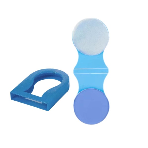 Hårkrita Flickor Present Temporär Färg Kit Tvättbar Hårkrita Färg P2A1 blue One size