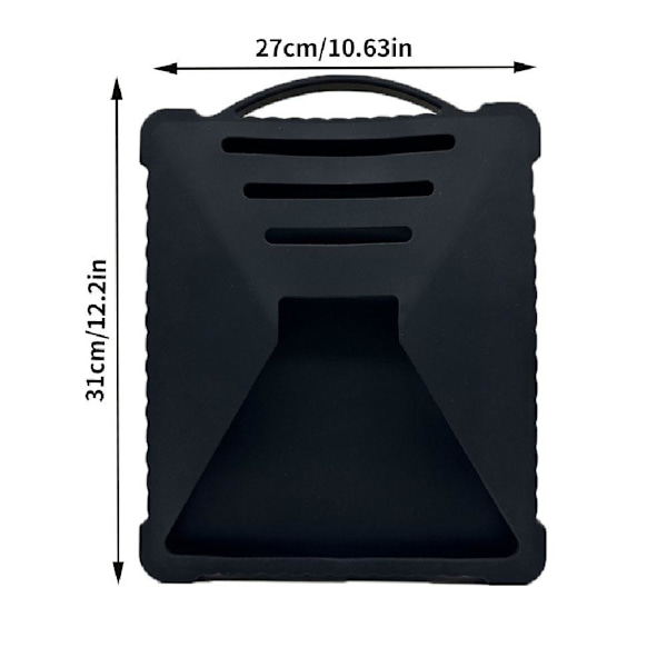 Skyddande Silikonfodral för StarLink Mini Satellitdisk Fullständigt Skydd Varm Gray 1set