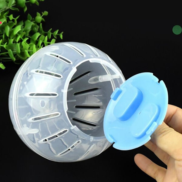 10cm Färgglatt Hölje Löpboll Litet Husdjur Hamster Leksak Träning Fitness Hjul Hamster Löpning M9d0 pink 1pcs