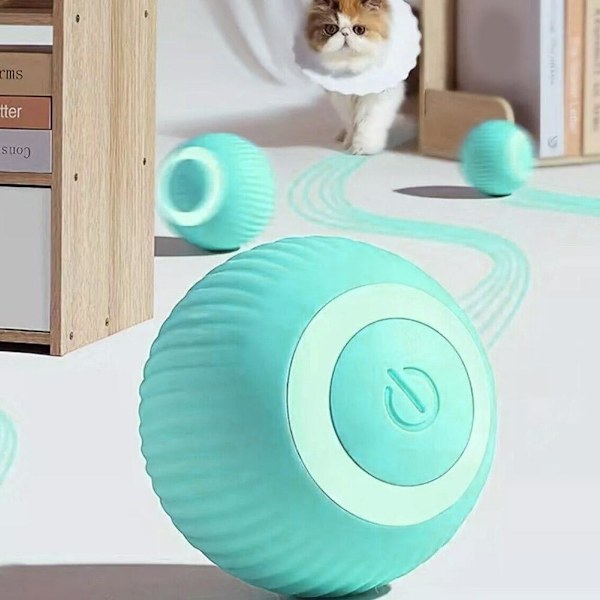 Gravity Smart Rullande Boll Kattunge Elektrisk Leksak Retande Avlastande Boll Retande Katt Katt Bitbollar F0t2 pink 1pcs