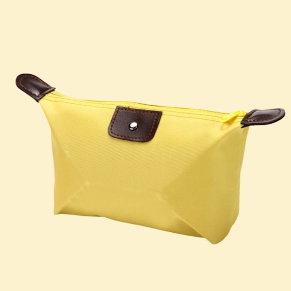 【cod】 Clutchväska Stor Kapacitet Högkvalitativ Socker Smink Portabel Sommar Damväska Liten A8y7 Yellow One size