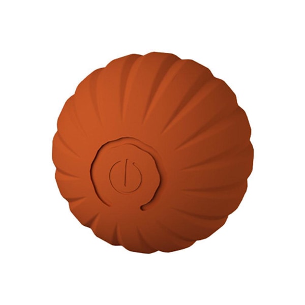 1x Smart Hundleksak Boll Elektronisk Interaktiv Leksak Rörlig Boll för Valp Katt K orange 1pcs