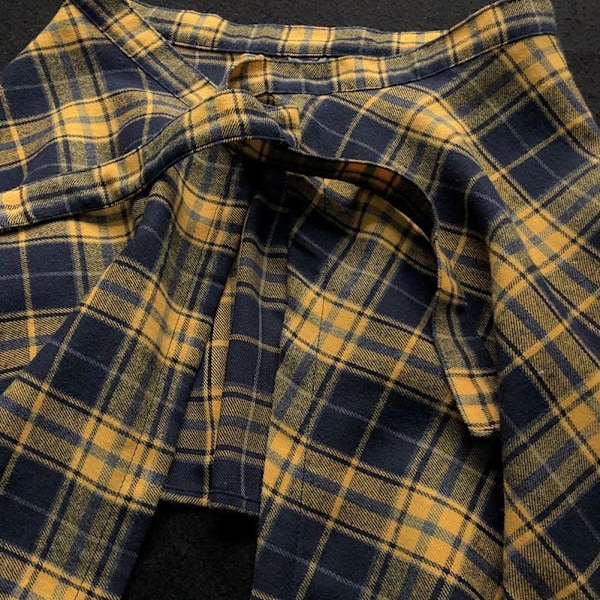 Klänning över byxor, moderiktig ny kombination, bekväm att bära A6R7 005 One size