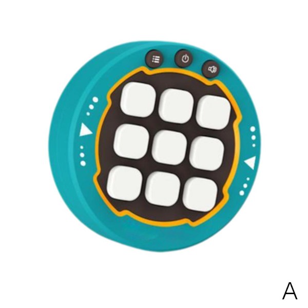 Tic Tac Toe Bolt Spel Handhållet Pussel Spelkonsol Brädspel Gray 1pcs