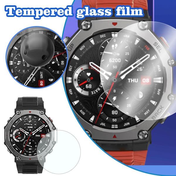 Nya Klockor Härdat Glas Skyddsfilm För AMAZFIT T-Rex 3 Anti Hot G5 HdC 3pcs