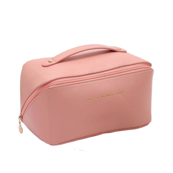 Molnkudde Sminkväska Handhållen Reseportabel Stor Sminkväska Förvaringsväska Toalett K5H2 rose pink 1pcs