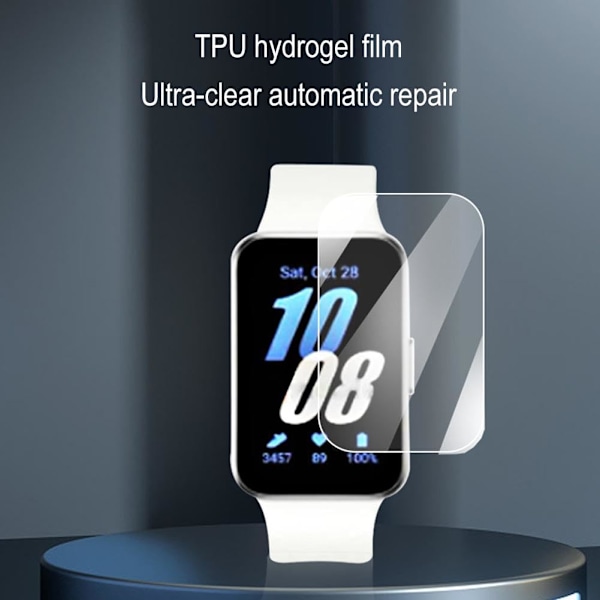 HFINGAQEX Mjuk TPU Klar Smartband Skydd för Samsung Galaxy Fit 3 Smart Armbandsskydd TPU För Fit3 Skärm R3R6 Skydd