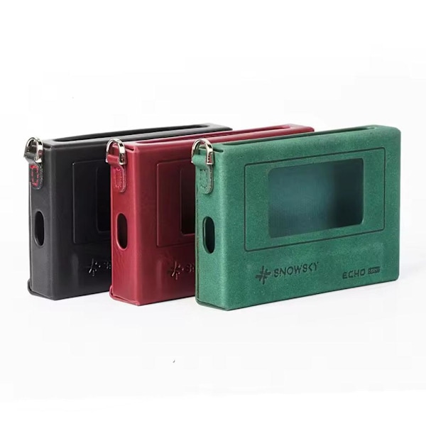 För Fiio Echo Mini Musikspelare Skyddsfodral SnowSky Echo Mini Läder Ca E3C5 Red for FiiO SK