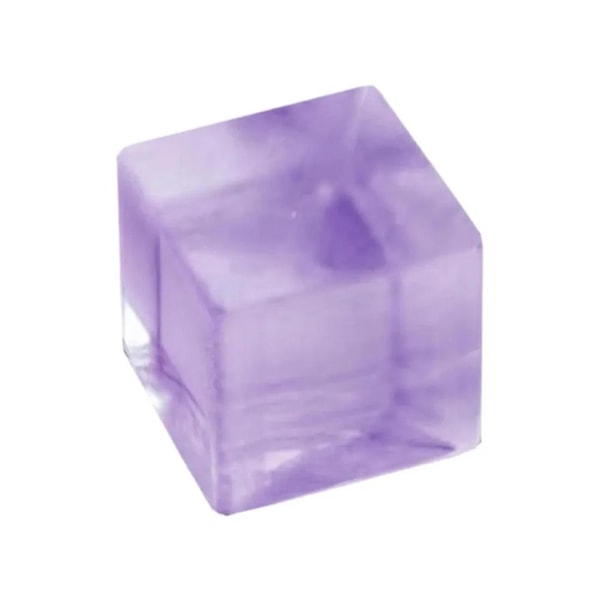 Mini Isblock Leksak Stressboll Leksak Ny Transparent Lot L5 Kub Fidget F6Y6 T3U6 purple one-size
