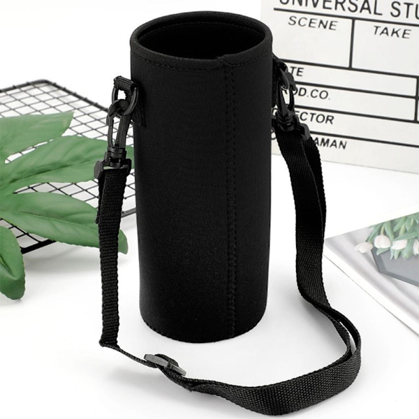 420ml-1500ml Vattenflaskväskor Hållare Tumbler Fodral Hållare Väska Muggskydd Tumbler Ärmar Hållare E9N9 blackE 1500ml