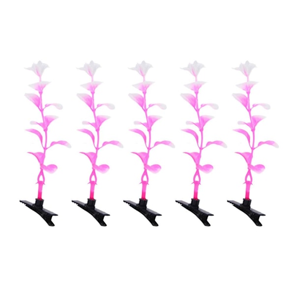 Söta Tredimensionella Små Körsbärsblommor Söta Gräs Hårnålar Långa Hårnålar Gräs Z7 style6 One size