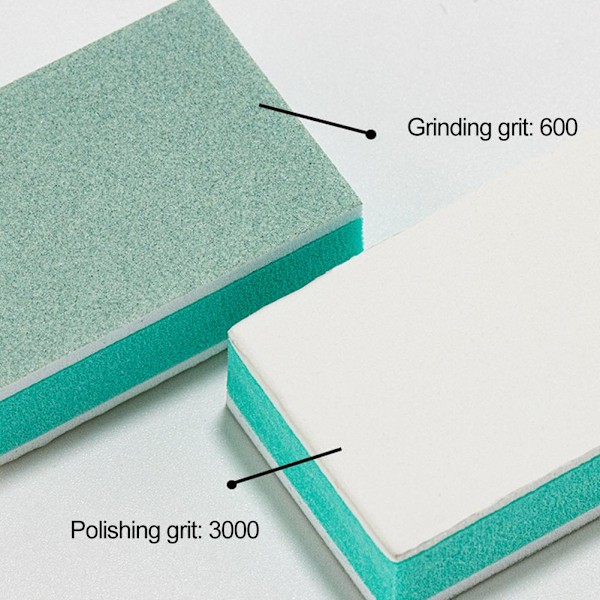 5/20 st Mini Nagelbufferblock Nagelkonst Sandpapper Polering UV Gel Glänsande Buffer Filar DIY Filset Green and WhiteA 1pcs 10pcs