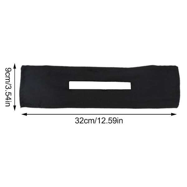 Kvinnor Lazy Hair Curler Magic Bun Maker Styling DonutBow Band Former Twist ♤♤ black one-size