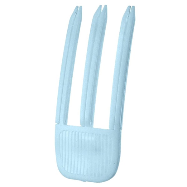 Hög Skalle Topp Infällbar Kam Hårrot Fluffig Klämma Hår Curling Artefakt M5G3 small blue 1pcs