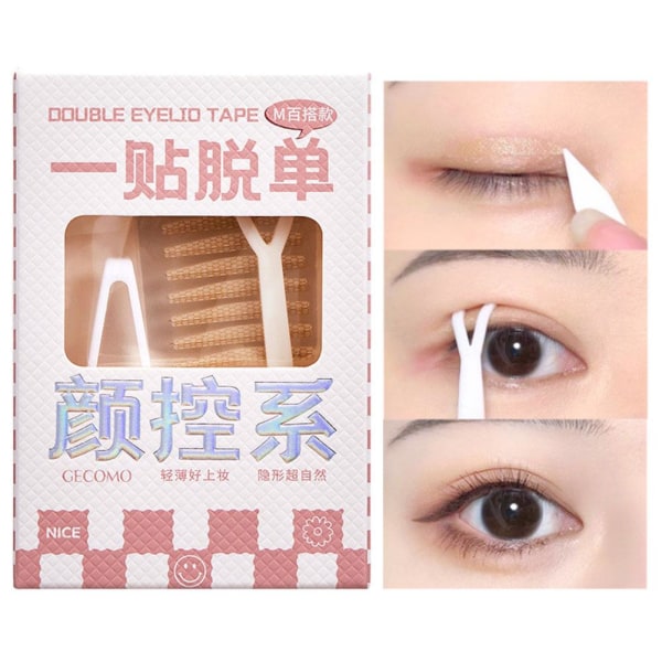 Vattentäta Eye Lift Strips Mesh Type Invisible Eye Stickers Invi skin toneA S