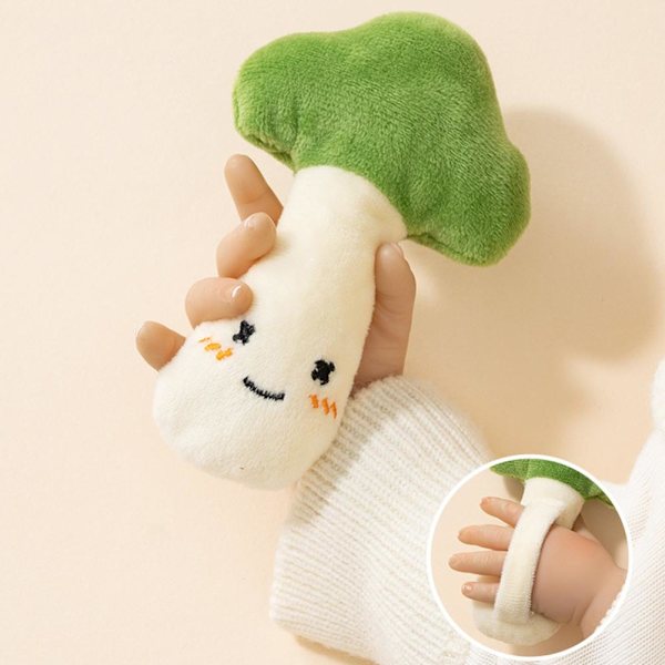 Baby Anti Startle Hopp Hand Loop Docka Kan Tugga Nyfödd Baby Handhållen Baby Verktyg Rep Handhållen Y1y9 Mushroom 1pcs