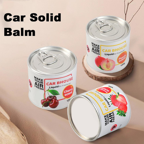 Bil Solid~Balsam Långvarig Luftfräschare Bilmonterad Doft ﻿ S9I4 I4V7 H4B7 G 1pcs