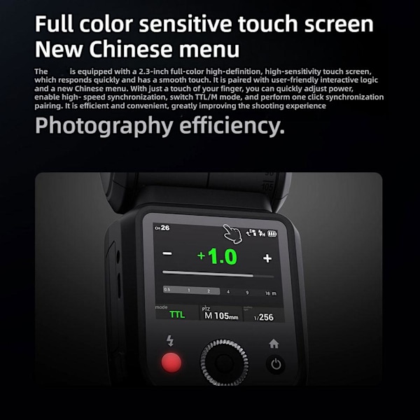 Skärmskydd Mjuk Film För Godox-V100 LCD Display Fönsterskydd Rea