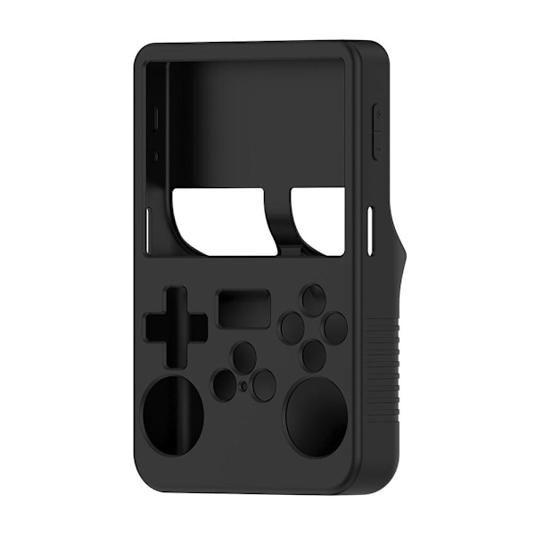 För R36S Handhållen Spelkonsol Förvaringsväska Skyddsfodral Silikonskyddsfodral$ black 1pcs