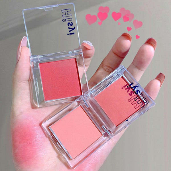 Pure Desire Blush Monokrom Rouge Rosa Fräsch Vattentät Nybörjarvänlig N5M0 01#peach color 2g