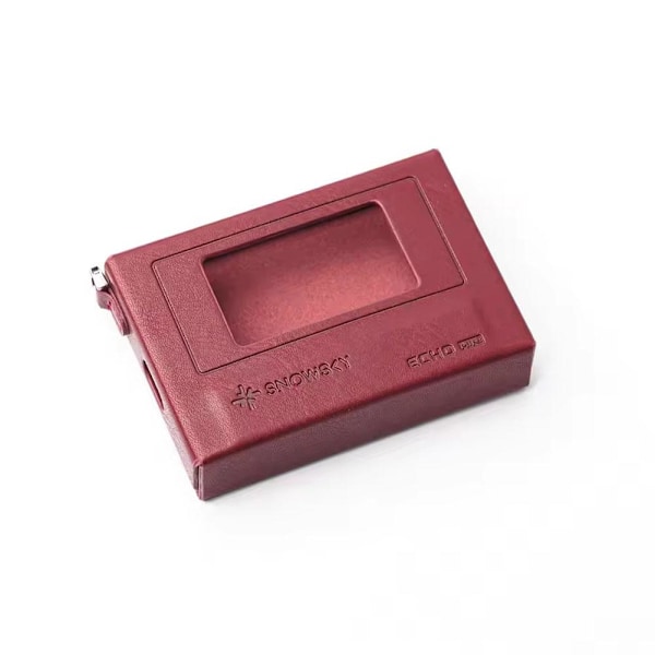 För Fiio Echo Mini Musikspelare Skyddsfodral SnowSky Echo Mini Läder Ca E3C5 Red for FiiO SK