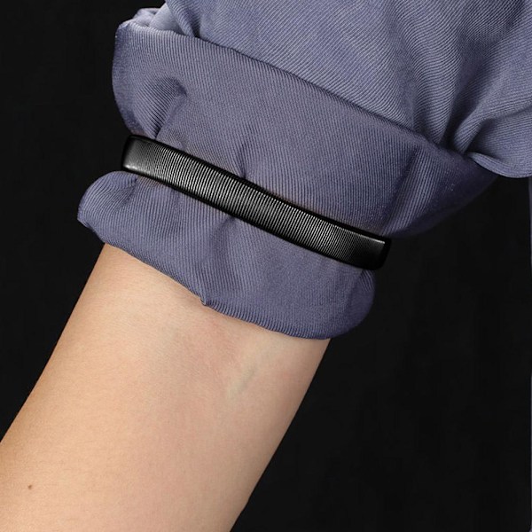 Armband Skjorta Trendigt Elastiskt Ärm Justerbart Armband Bartender Dekoration Vår Enkel F4V5 Kläder  white onesize