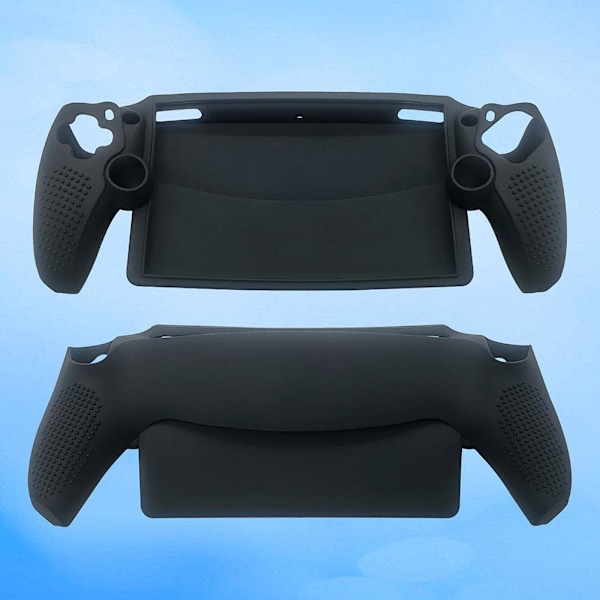 1x Skyddsfodral för PlayStation Portal TPU Transparent Fodral Gaming P5T2 black For Portal