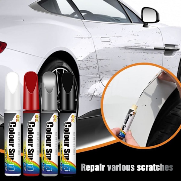 1 st Bil Lack Repor Reparationspenna Universal Färg Reparations Tillbehör Penna V5Q2 red one-size