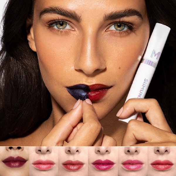 Läppfärg Peel off Läpp-tint Tattoo Färg Vattentät Långvarig 04#Darling(bright plum) 4ML