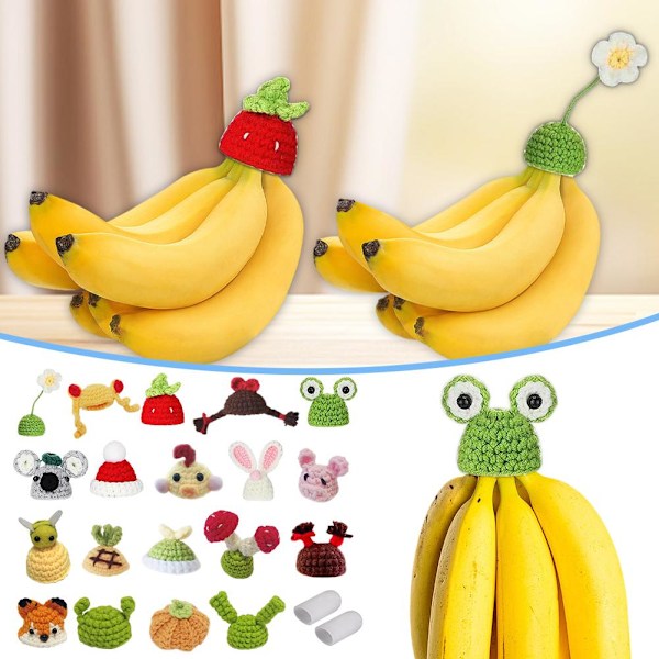 Bananhattar för att hålla bananer färska Bananhatt FÖRPACKNING Bananhatt R9T9 piglet 1pcs