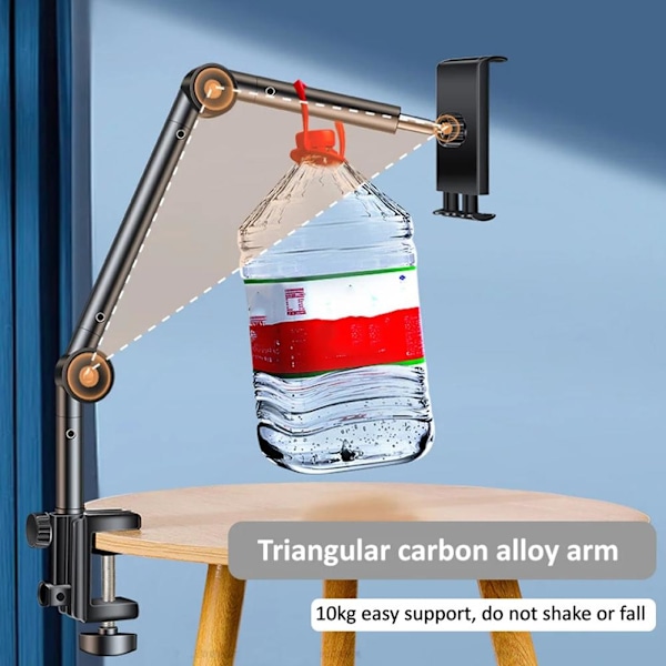 360° Roterande Lång Arm Skrivbord Säng Telefonhållare Ställ Lazy Mount Tablet T3V8 L2P2