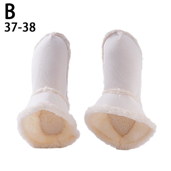 CUIKOSAER Vintertofflor Foder Plysch Päls Tofflor Foder Slip-in, Innersulor för Crocs Tofflor Ersättning, Vit Pälsinsats, Varma Hustomtar Fleece White 35-36