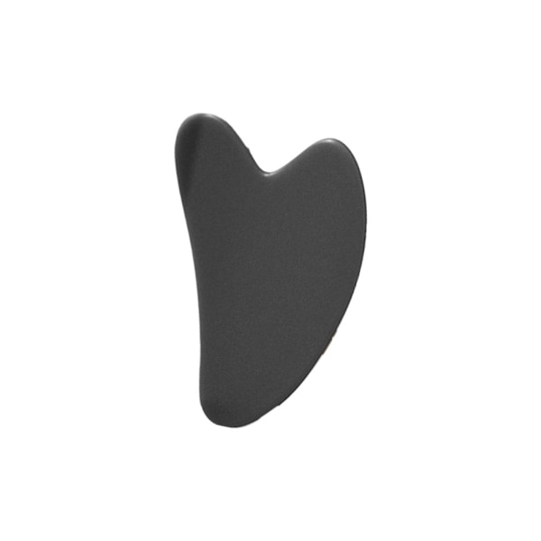 Roller för Ansikte Hals Öga Harts Ansiktsmassage Instrument Hälsovård Scrapi V4E7 Black shaped gua sha board 30g