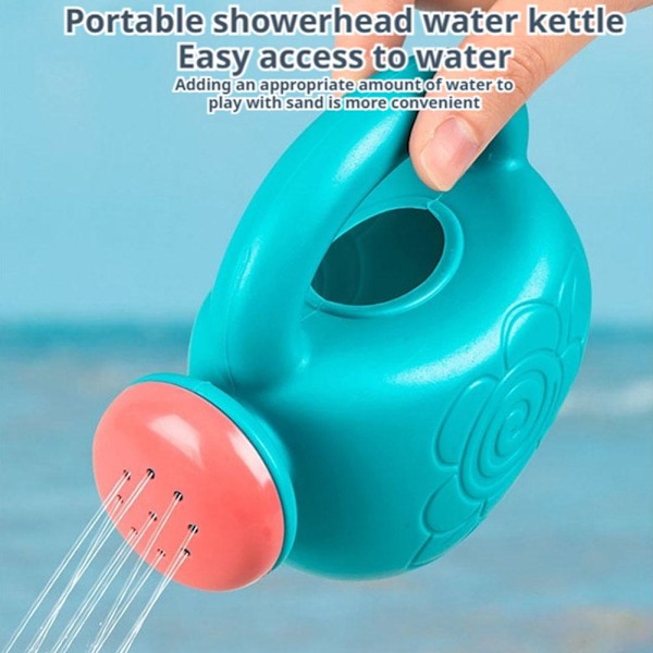 Sommarstrandleksaker Kit för barn Sandset Strandspel Leksak Hinkar Spadar Verktyg D8L4 23pcs 1set