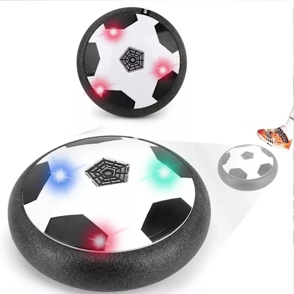 Inomhus Hover Fotboll Kudde LED Flytande Fotboll Disc Pojkar Spel Leksak Gåva light one-size