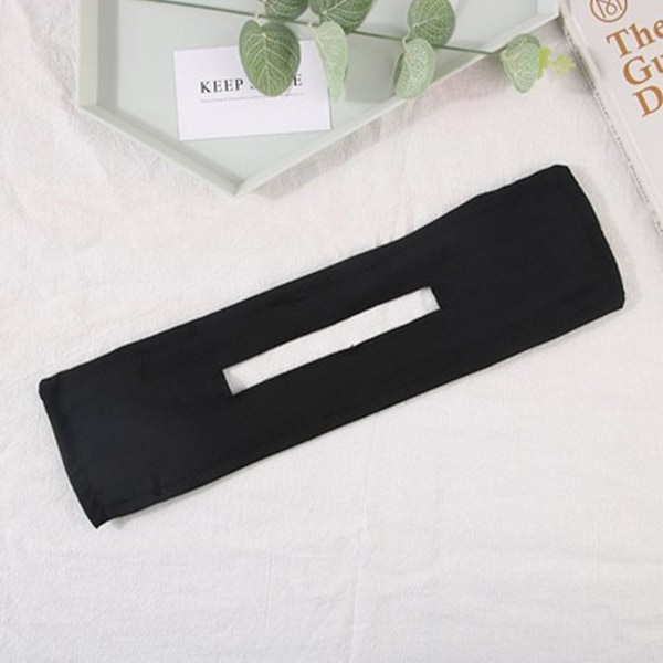 Kvinnor Lazy Hair Curler Magic Bun Maker Styling DonutBow Band Former Twist ♤♤ black polka dots one-size