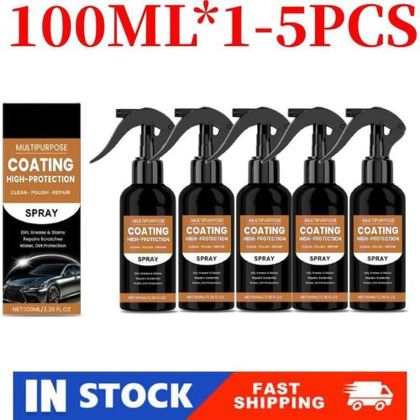 Turbo Shine Nexa, högt skydd snabb bilbeläggningsspray, bil Nano-spray 1pcsA One size 2pcs