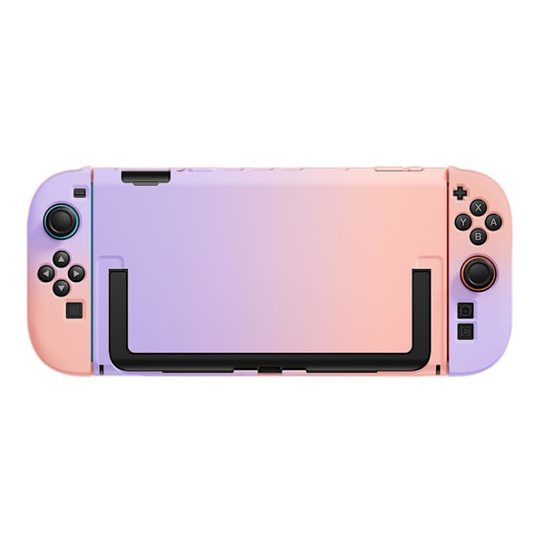 För Switch 2 Skyddsfodral Enkel Set Spelkonsol Skyddsfodral N2M3 Purple green gradient 1pcs