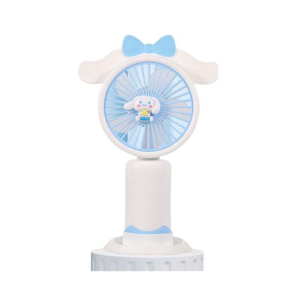 Söt Personlig Mini Fläkt Handhållen Portabel För Inomhus Utomhus Aktiviteter Söt Sanrio Elektrisk Fläkt A6E5 blue 1pcs
