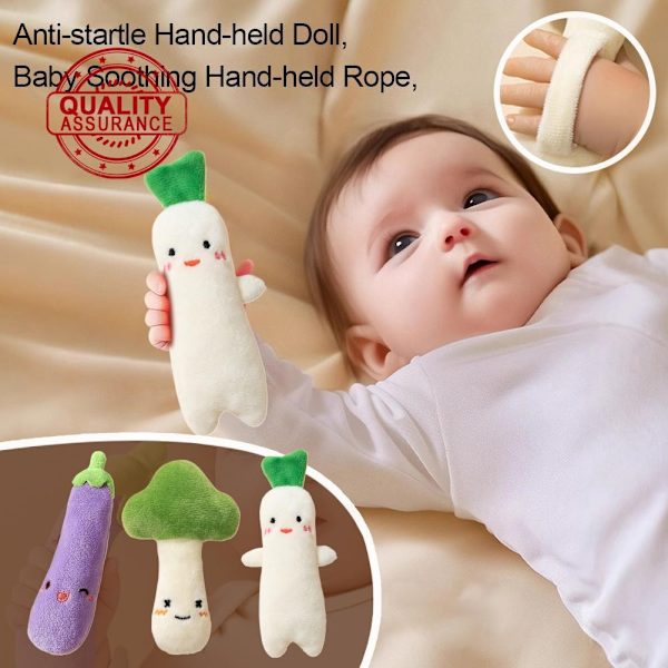 Baby Anti Startle Hopp Hand Loop Docka Kan Tugga Nyfödd Baby Handhållen Baby Verktyg Rep Handhållen Y1y9 Mushroom 1pcs
