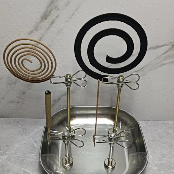 Magnetisk Myggspiralhållare Askfat Bas Hem Rökelse Mosqui G 1pcs