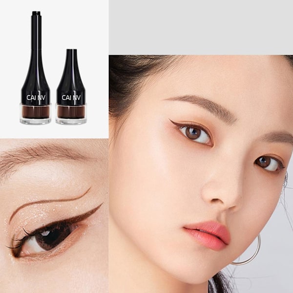 Vattentät Långvarig Eyeliner Penna Smink Flytande Eyeliner Cr Z7A4